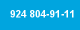 924 804-91-11